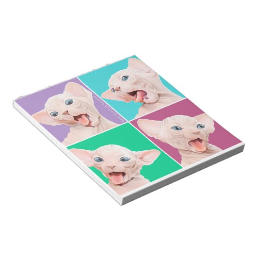 Bloc-note Sphinx drôle (Incliné)