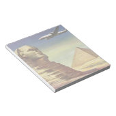 Bloc-note Sphinx vintage de Gizeh, Pyramides d'Egypte (Incliné)