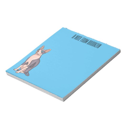 Bloc-note Sphynx cat (Tourné)