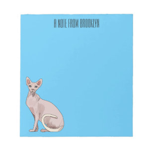 Bloc-note Sphynx cat