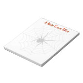 Bloc-note Spider Web (Tourné)