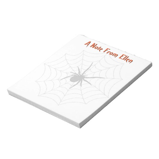 Bloc-note Spider Web (Tourné)