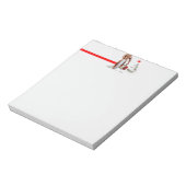 Bloc-note Spirale en papier blanc pour achats de Noël de Sli (Tourné)