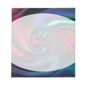 Bloc-note Spirales Arrière - plans Abstraites douces I (Devant)