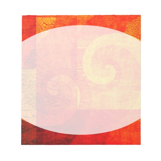 Bloc-note Spirales d'antiquités Arrière - plans (Devant)