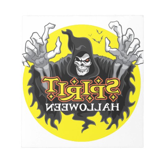 Bloc-note Spirit Halloween (Devant)