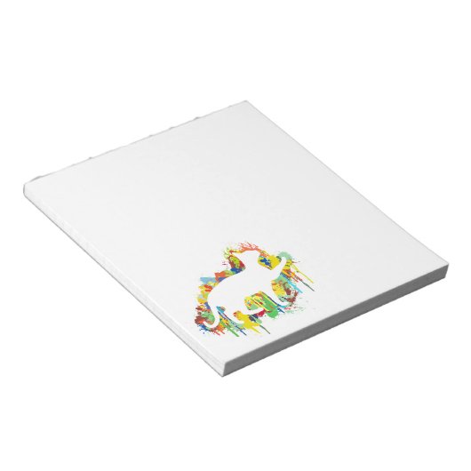 Bloc-note Splash Lovely Cat Colorful (Incliné)