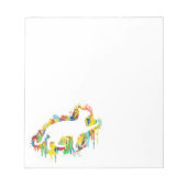 Bloc-note Splash Lovely Cat Colorful (Devant)