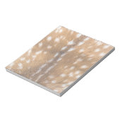 Bloc-note Spotted deer pour texture (Tourné)