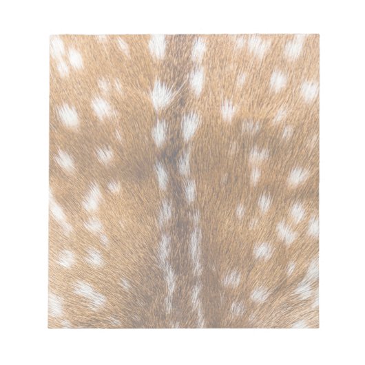Bloc-note Spotted deer pour texture (Devant)