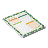 Bloc-note Spring Daisies and Vine Daily Planner (Incliné)