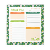 Bloc-note Spring Daisies and Vine Daily Planner (Devant)
