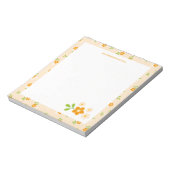 Bloc-note Spring Floral Bouquets Personalised Dotted (Tourné)