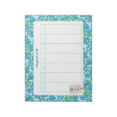 Bloc-note Spring Floral Oubliez-Moi Pas Weekly Planner (Tourné)
