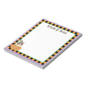 Bloc-note St. Bernard Halloween (Tourné)