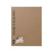 BLOC-NOTE ST. BERNARD NOTEPAD (Tourné)