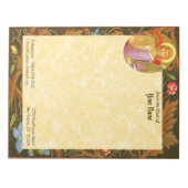 Bloc-note St. Florian de Lorch (PM 03) 11"x8.5" (Devant)