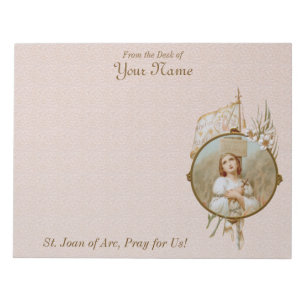Bloc-note St. Joan Burning at the Stake (BF 01) H 11"x8,5"