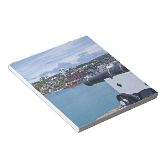 Bloc-note St. John's, Terre-Neuve, Canada, le front de mer (Incliné)