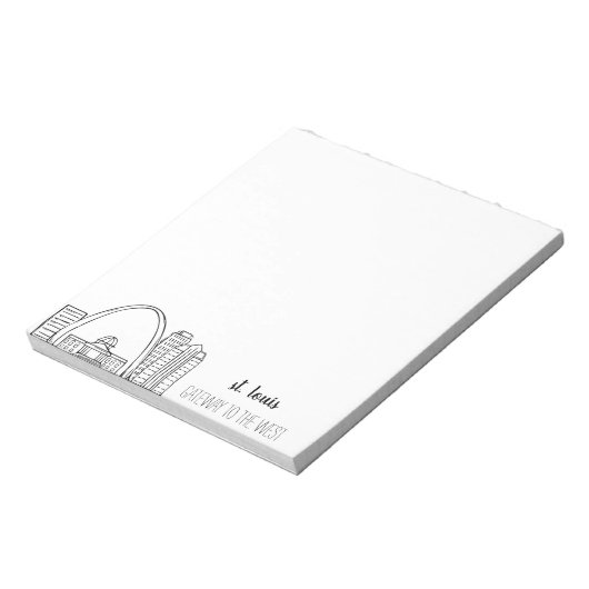 Bloc-note St. Louis Skyline (Tourné)