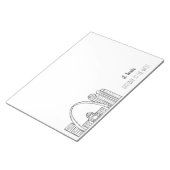 Bloc-note St. Louis Skyline (Incliné)