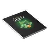 Bloc-note St. Patricks Day Lucky Irish -Funny Lucky Irish (Incliné)