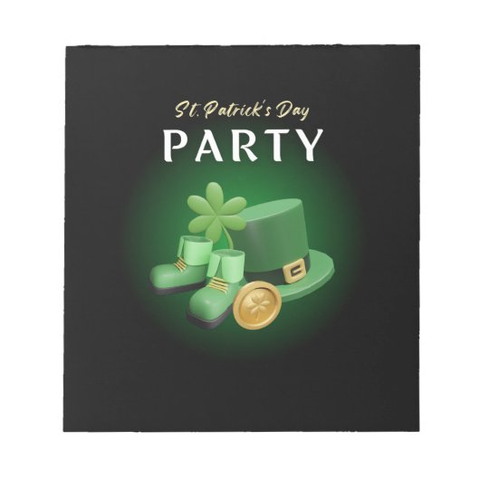 Bloc-note St. Patricks Day Lucky Irish -Funny Lucky Irish (Devant)
