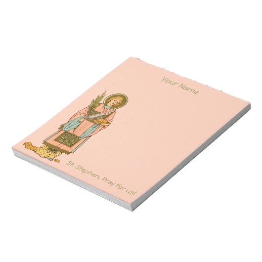 Bloc-note St. Stephen le ProtoMartyr (RLS 17) 5,5"x6" (Tourné)
