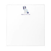 Bloc-note Staffordshire Spaniel Note Pad (Devant)