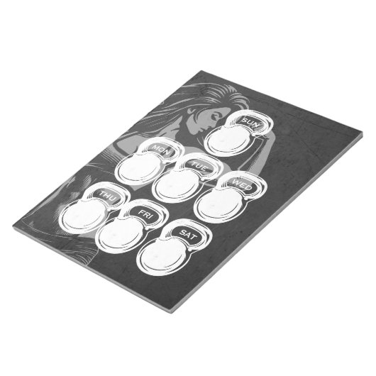 Bloc-note Stand de routine Planificateur hebdomadaire Chic G (Incliné)