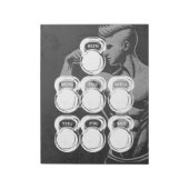 Bloc-note Stand de routine Planificateur hebdomadaire Chic G (Tourné)
