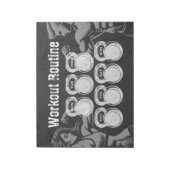 Bloc-note Stand de routine Planificateur hebdomadaire Chic G (Tourné)