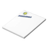 Bloc-note Starburst de Pickle Ball (Tourné)
