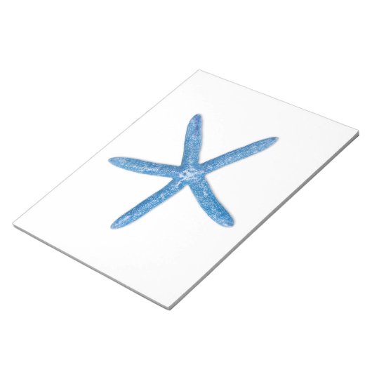Bloc-note Starfish bleu (Incliné)