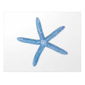 Bloc-note Starfish bleu