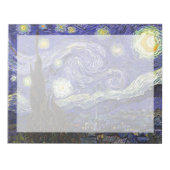 Bloc-note Starry Night, Vincent Van Gogh. (Devant)
