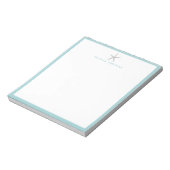 Bloc-note Stationery simple nautique Starfish personnalisé (Tourné)