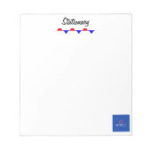 Bloc-note Stationnaire (Devant)