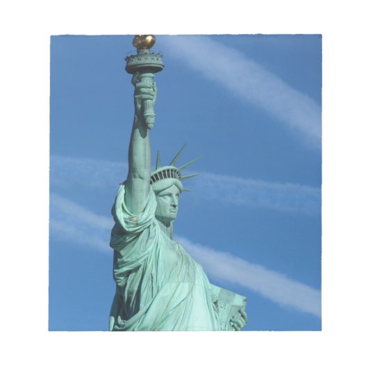 Bloc-note Statue de la Liberté. (Devant)