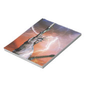 Bloc-note Statue de la Liberté Éclair. (Tourné)