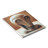 Bloc-note Statue de l'Alien antique (Incliné)