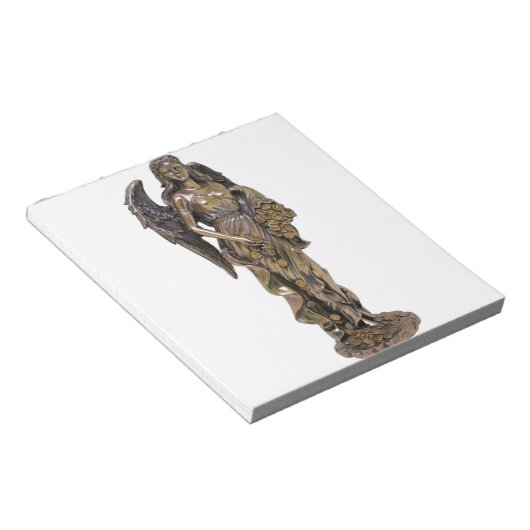 BLOC-NOTE STATUE GREEK LADY FORTUNA (Incliné)