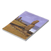 Bloc-note Statue Moai de la plate-forme Tahai Abstraits Pâqu (Tourné)