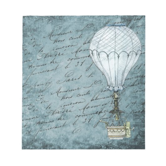 Bloc-note Steampunk Handwriting (Devant)