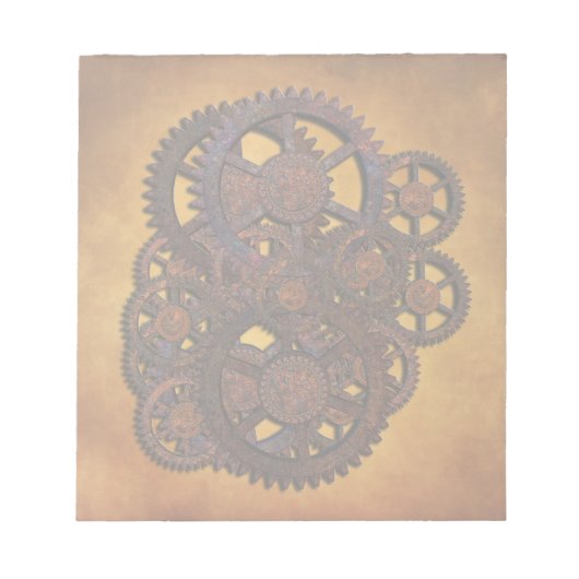 Bloc-note Steampunk Rusty (Devant)