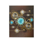 Bloc-note Steampunk Rusty Background (Tourné)