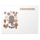 Bloc-note Steampunk Thème Thunder_Cove (Devant)