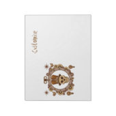 Bloc-note Steampunk Thème Top Hat Skull Thunder_Cove (Tourné)