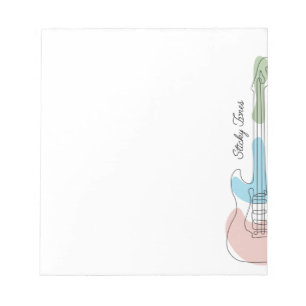 Bloc-note Sticky tunes     Let Music Speak 