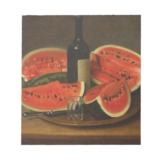 Bloc-note Still Life with Watermelons (par Constantin Stahi) (Devant)